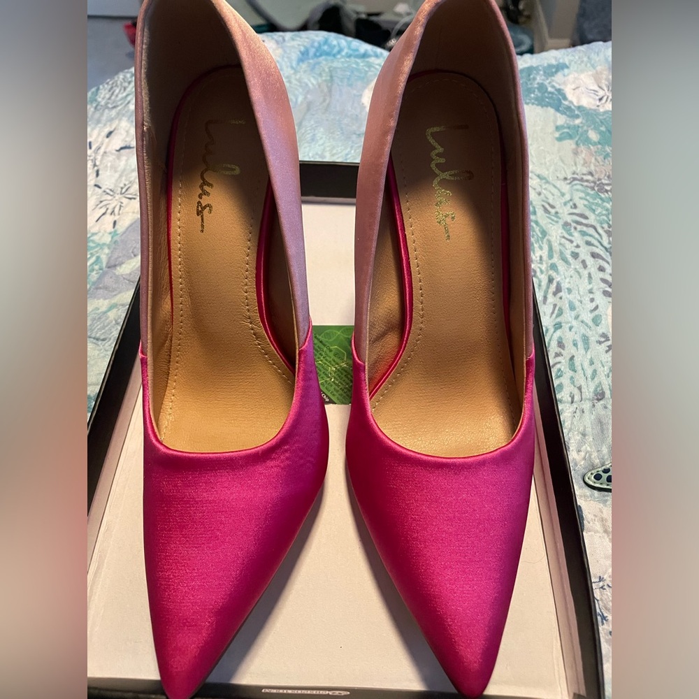 Lulus - fushia pink heels
